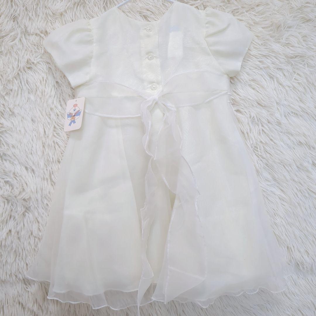 【新品・未使用品】familiar　ファミリア　ワンピース　結婚式　90-100