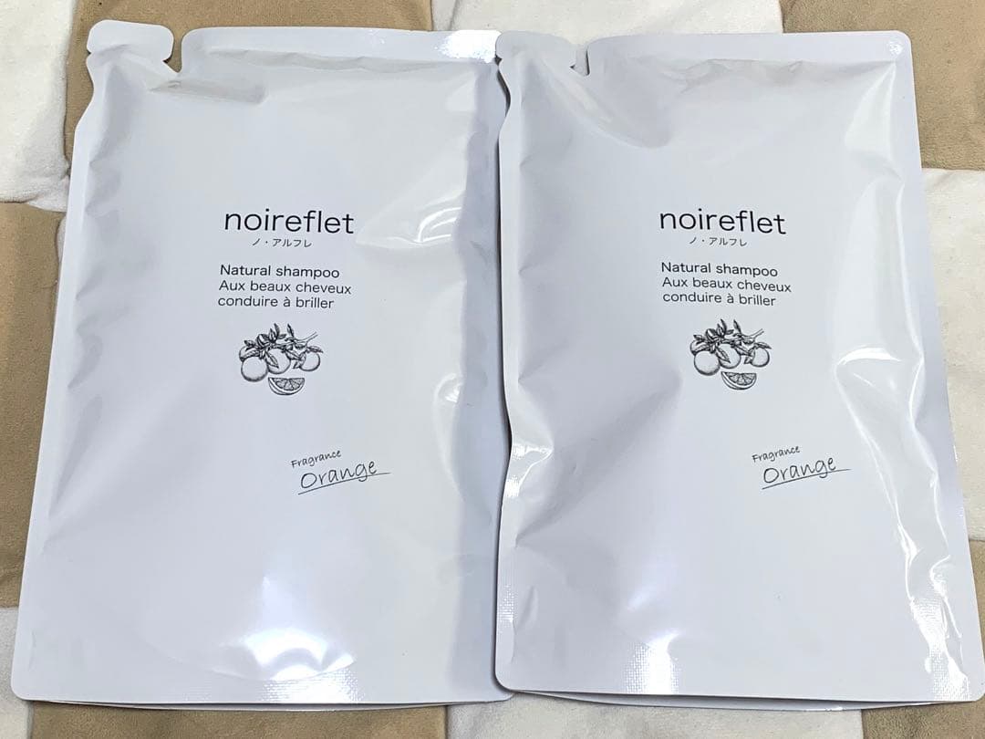 noireflet ナチュラルシャンプー オレンジ×2