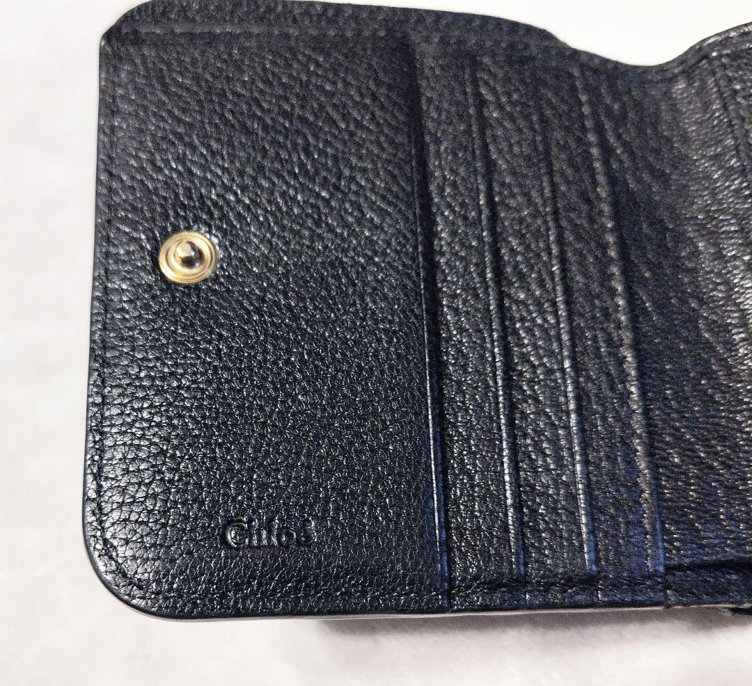 Chloe クロエ drew ドリュー コンパクトウォレット 二つ折り　財布