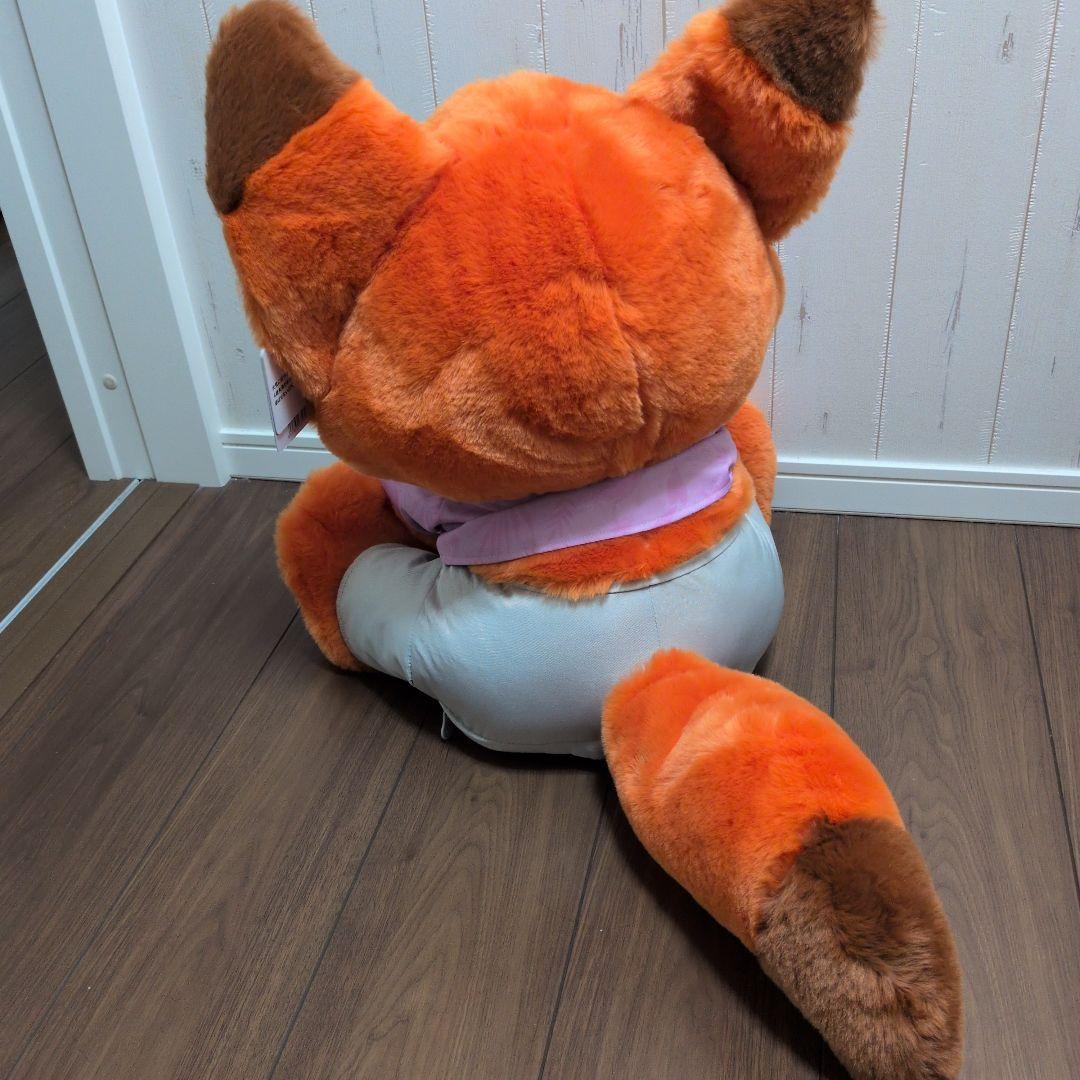 ズートピア　ニック　コストコ　ぬいぐるみ　ブランケット付き