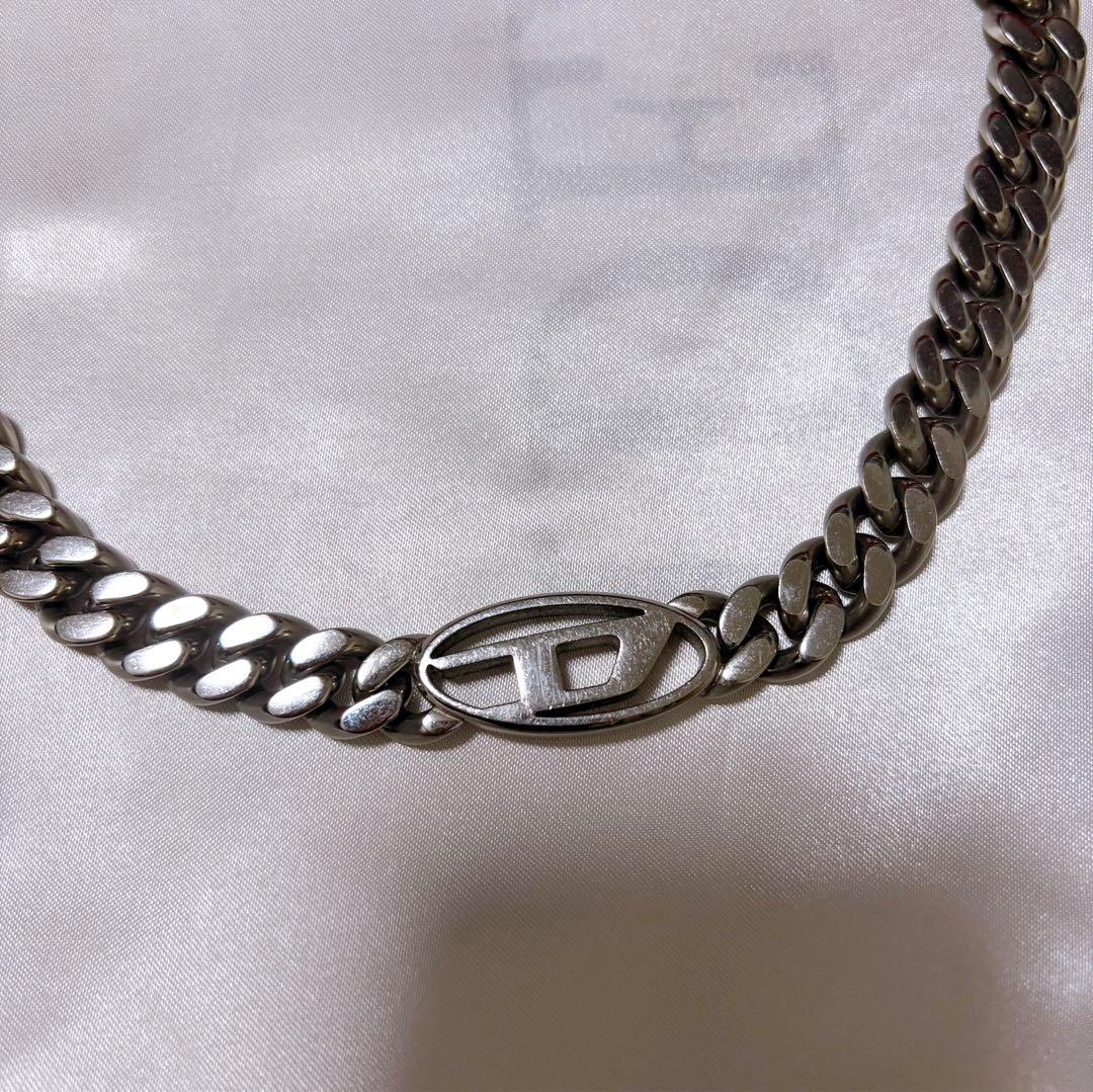 DIESEL シルバーチェーン ネックレス