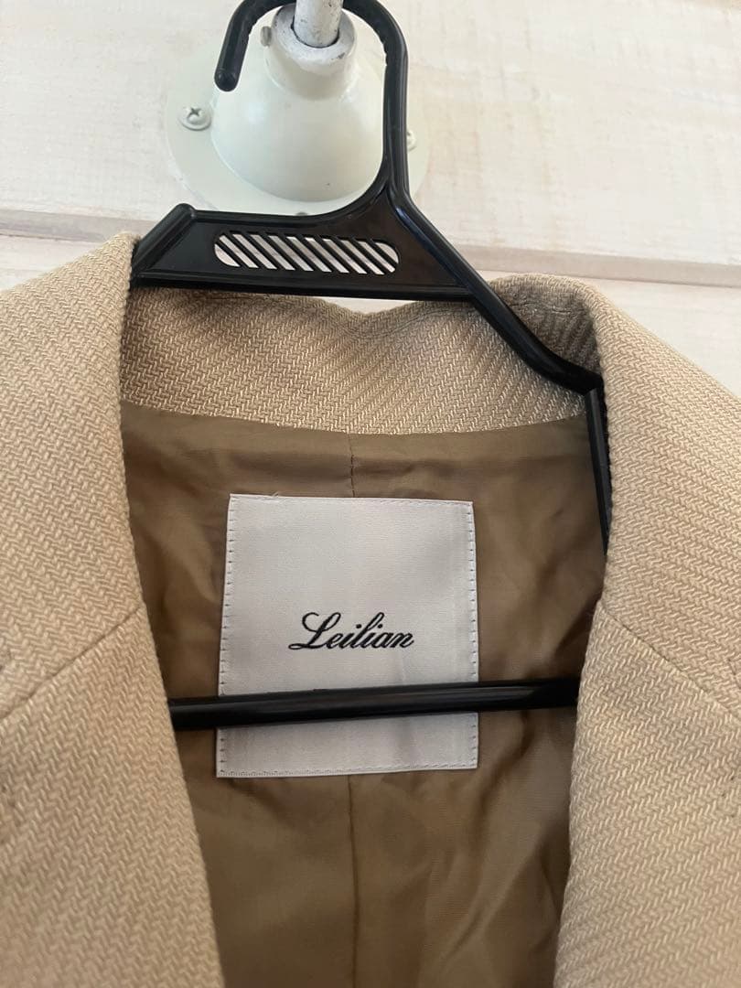 レリアンLeilian ベージュ コート 美品