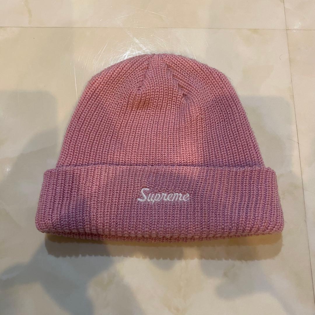帽子 supreme 24AW Loose Gauge Beanie PINK