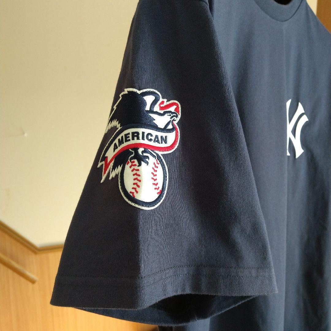 【美品】F.C.Real Bristol NY YANKEES LOGO TEE