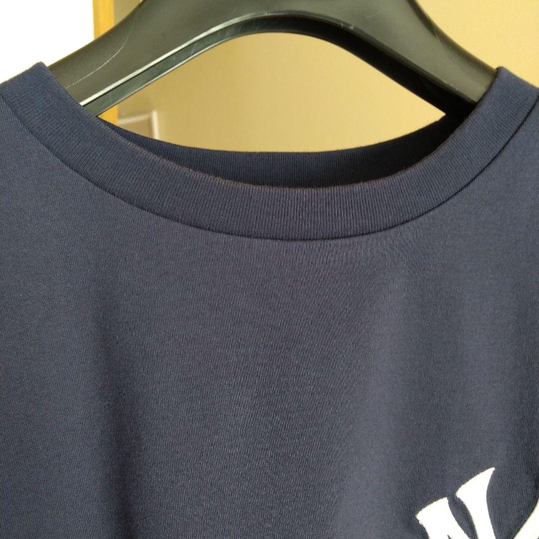 【美品】F.C.Real Bristol NY YANKEES LOGO TEE