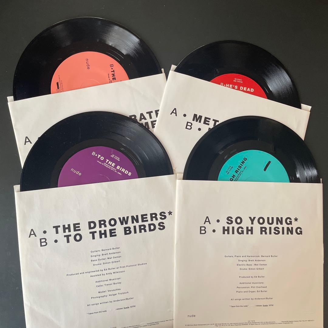 suedeー洋楽　スウェード　EPレコードセット THE SINGLES