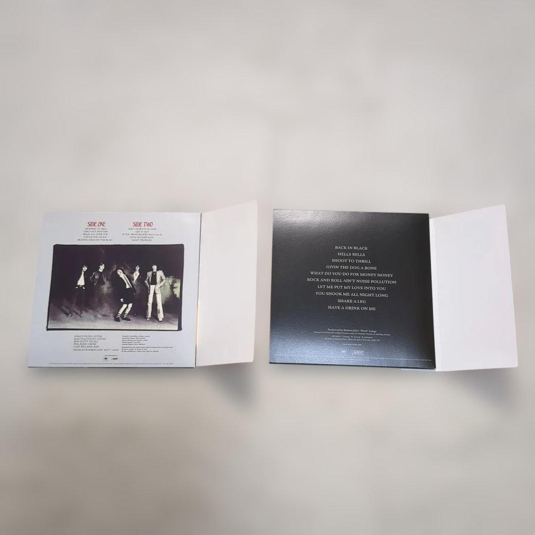 ✨美品！AC/DC 「地獄のハイウェイ」「BACK IN BLACK」紙ジャケ