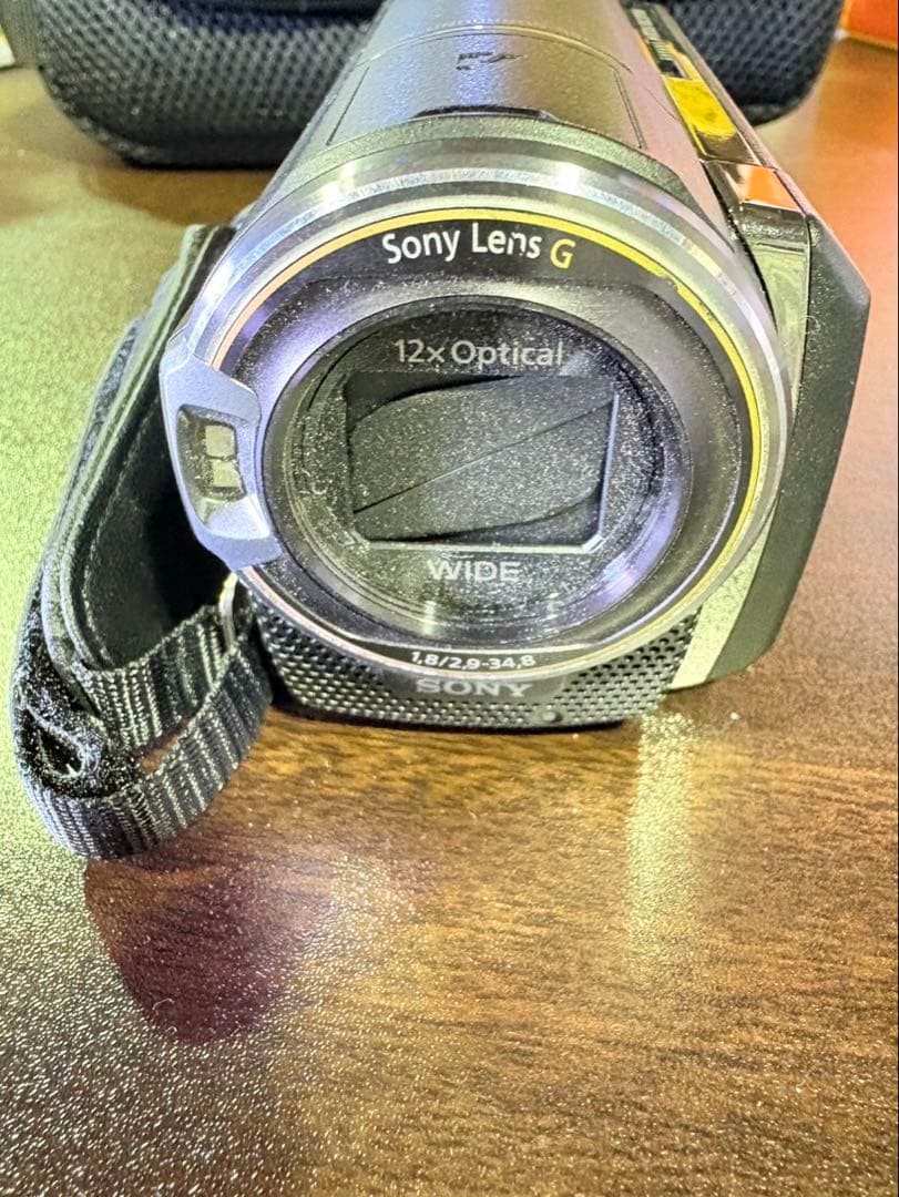 G1571 SONY HDR-PJ590V ビデオカメラ バッテリー2個