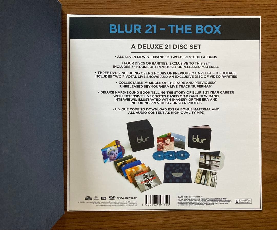 ブラー BLUR 21 -THE BOX [輸入盤]