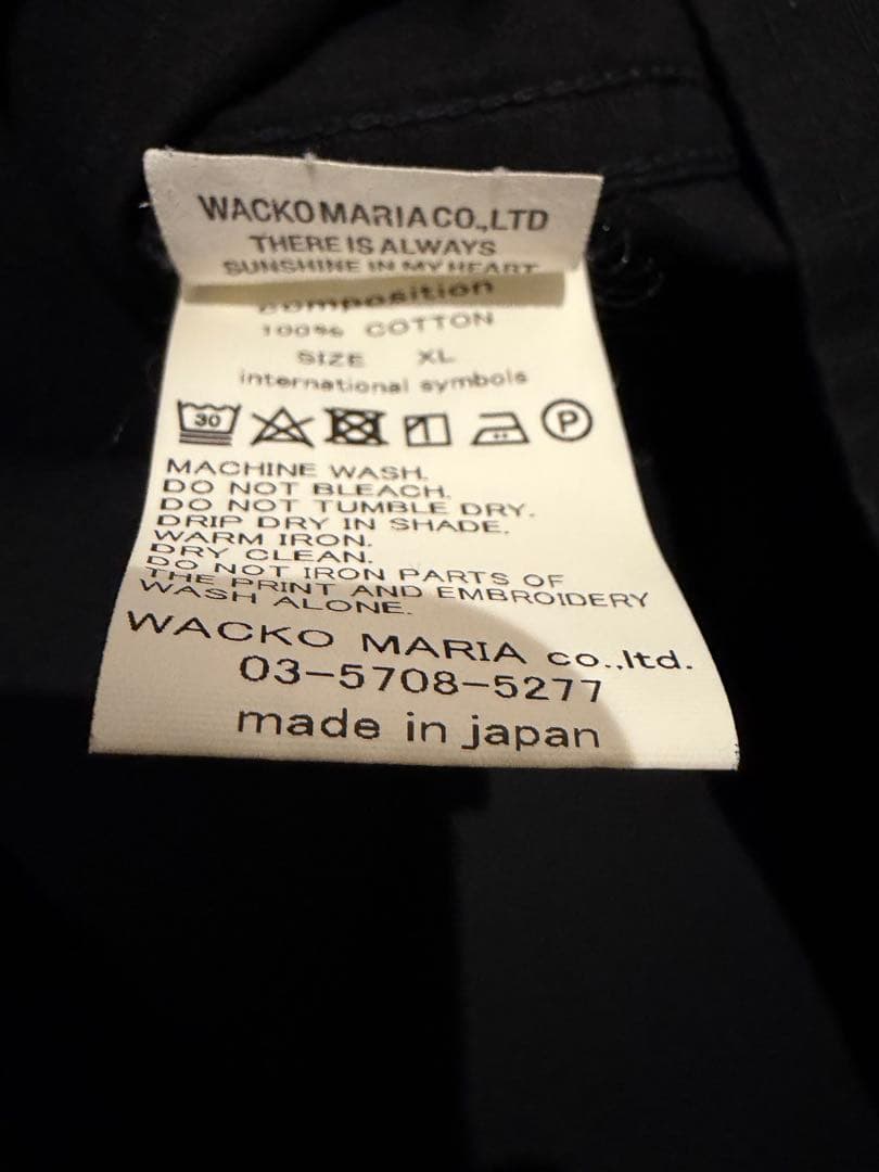 WACKO MARIA ワコマリア　tim lehi army shirt