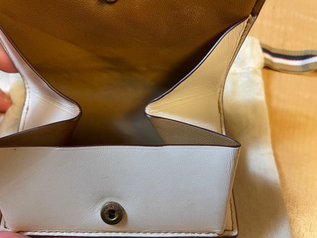 COACH レキシー プレイシグネチャー オリガミウォレット（三つ折り財布）