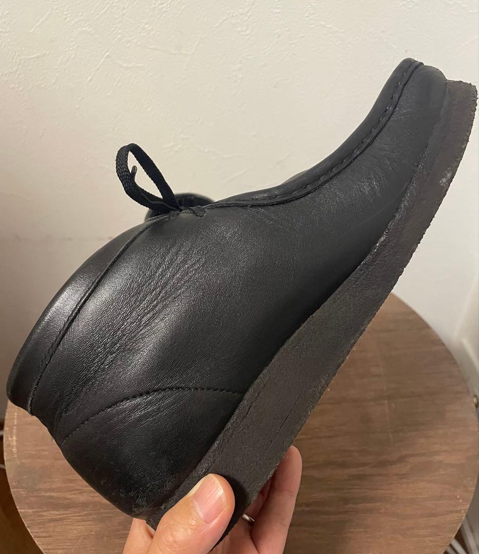 CLARKS クラークス ワラビー　レザーブラック