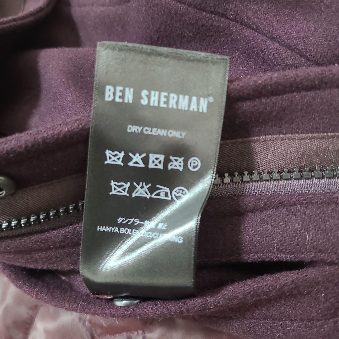 『美品』ベンシャーマン Ben Sherman ウールモッズコートy2k ワイン