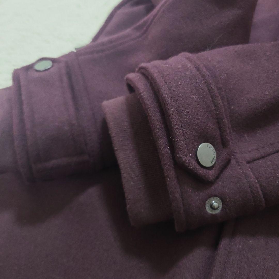 『美品』ベンシャーマン Ben Sherman ウールモッズコートy2k ワイン