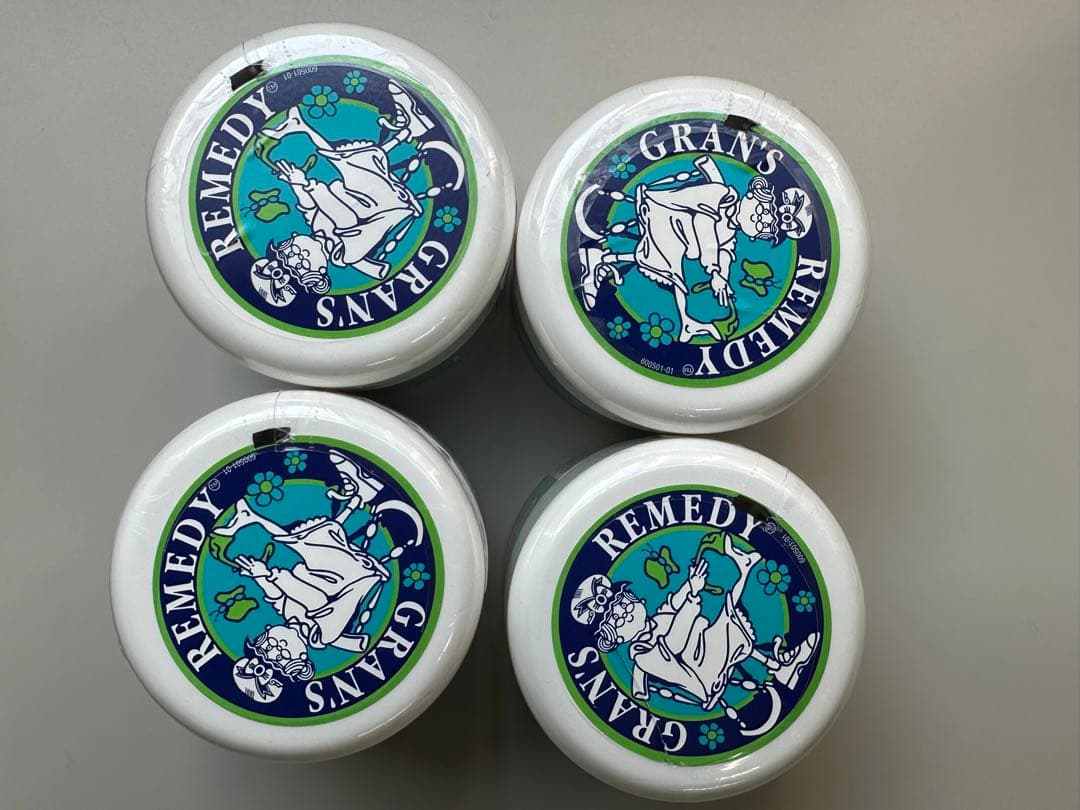 GRAN'S REMEDY グランズレメディ50g*4個 靴の消臭クールミント