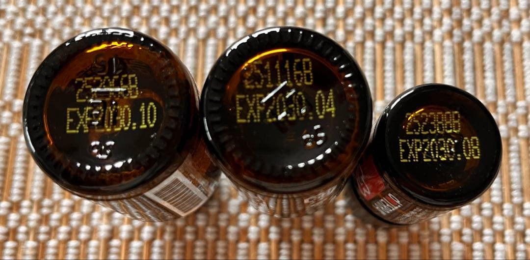 doTERRA エッセンシャルオイル ゼラニウム他15ml×2本 5ml×1本