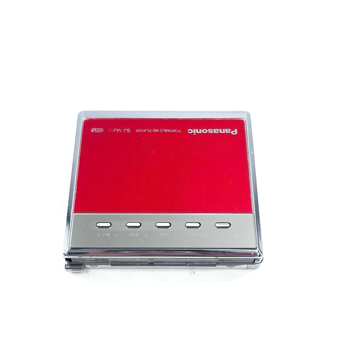 美品 完動品 Panasonic SJ-MJ55 ポータブルMDプレーヤー