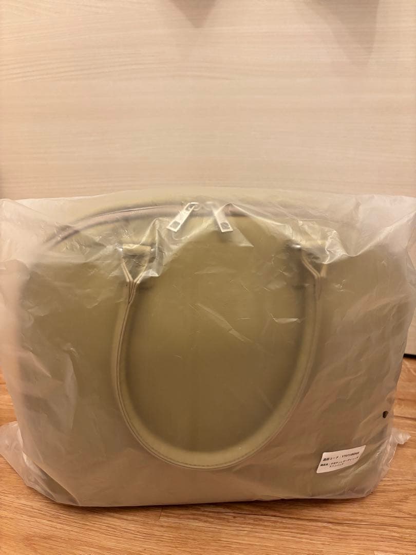 【新品・値下げ！】サボテンレザー デイリーボストンバッグ 25L ベージュ