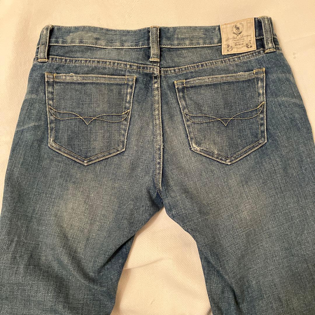 ラルフローレン　スリムフィット ダメージ加工 デニムパンツ　m