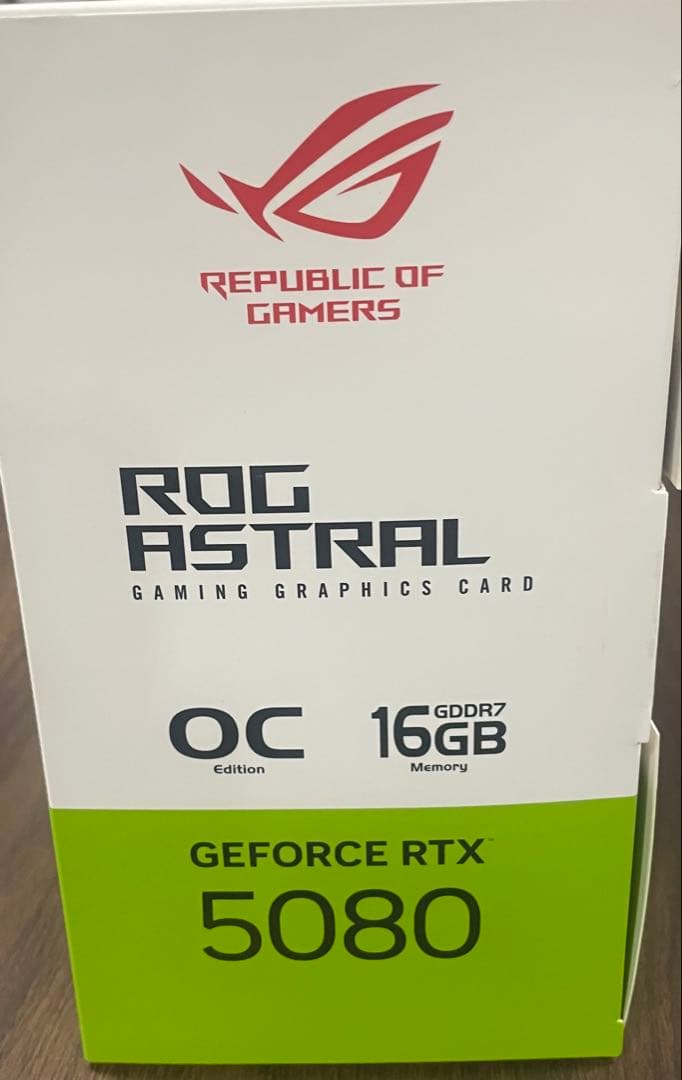 s*a様 ASUS ROG Astral GeForce RTX 5080 16
