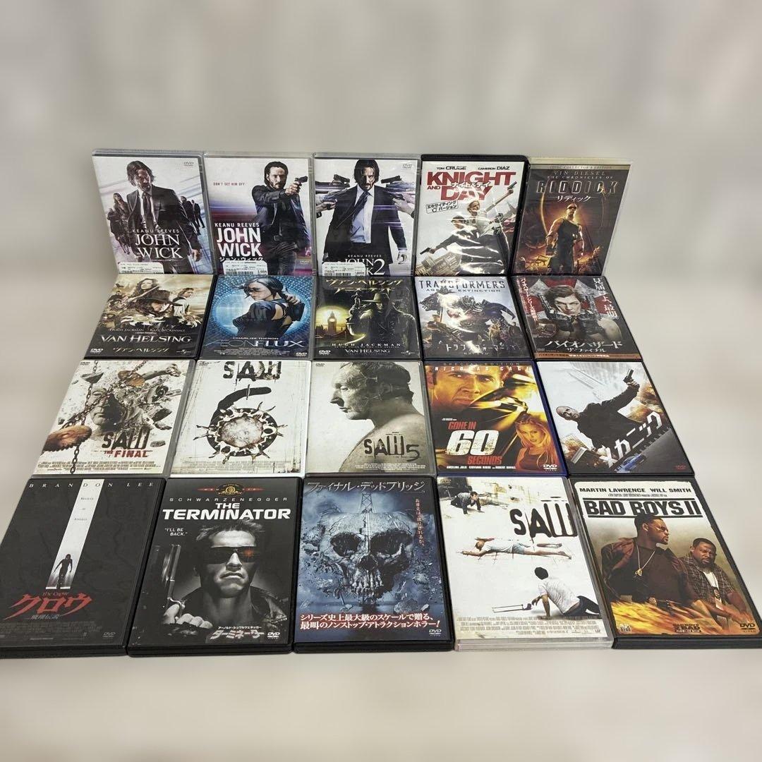 洋画DVDまとめ売り 134枚