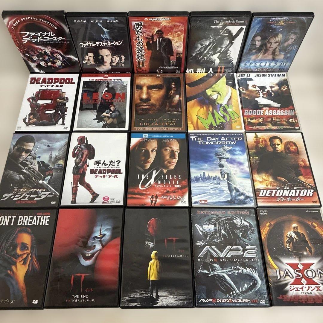 洋画DVDまとめ売り 134枚