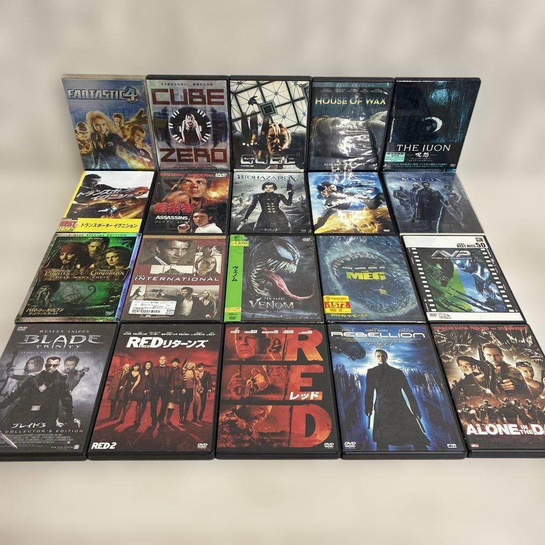 洋画DVDまとめ売り 134枚