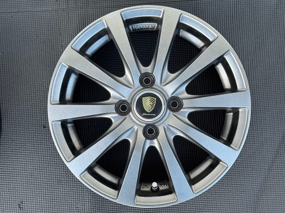 マナレイスポーツES 4.5J-14 +43 100-4H 軽自動車用ホイール