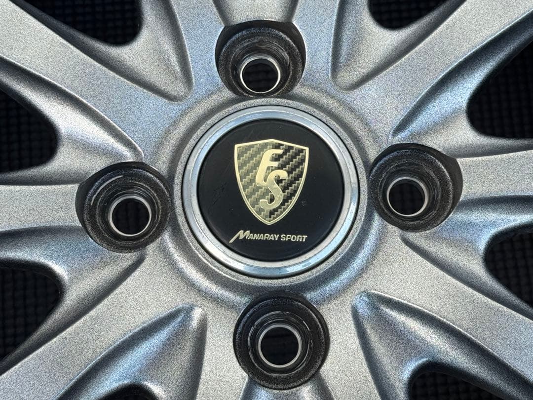 マナレイスポーツES 4.5J-14 +43 100-4H 軽自動車用ホイール