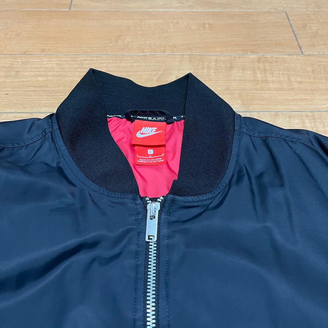 NIKE ナイキ MA-1 フライトジャケット ナイロン ブルゾン メンズ