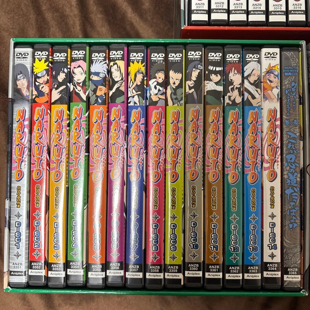 NARUTO DVD 少年編　全巻セット