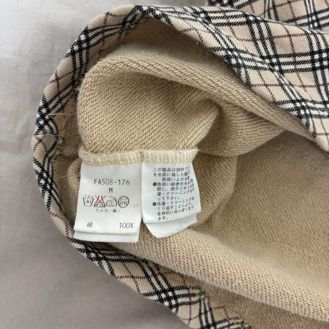 BURBERRY チェック柄 半袖Tシャツ M