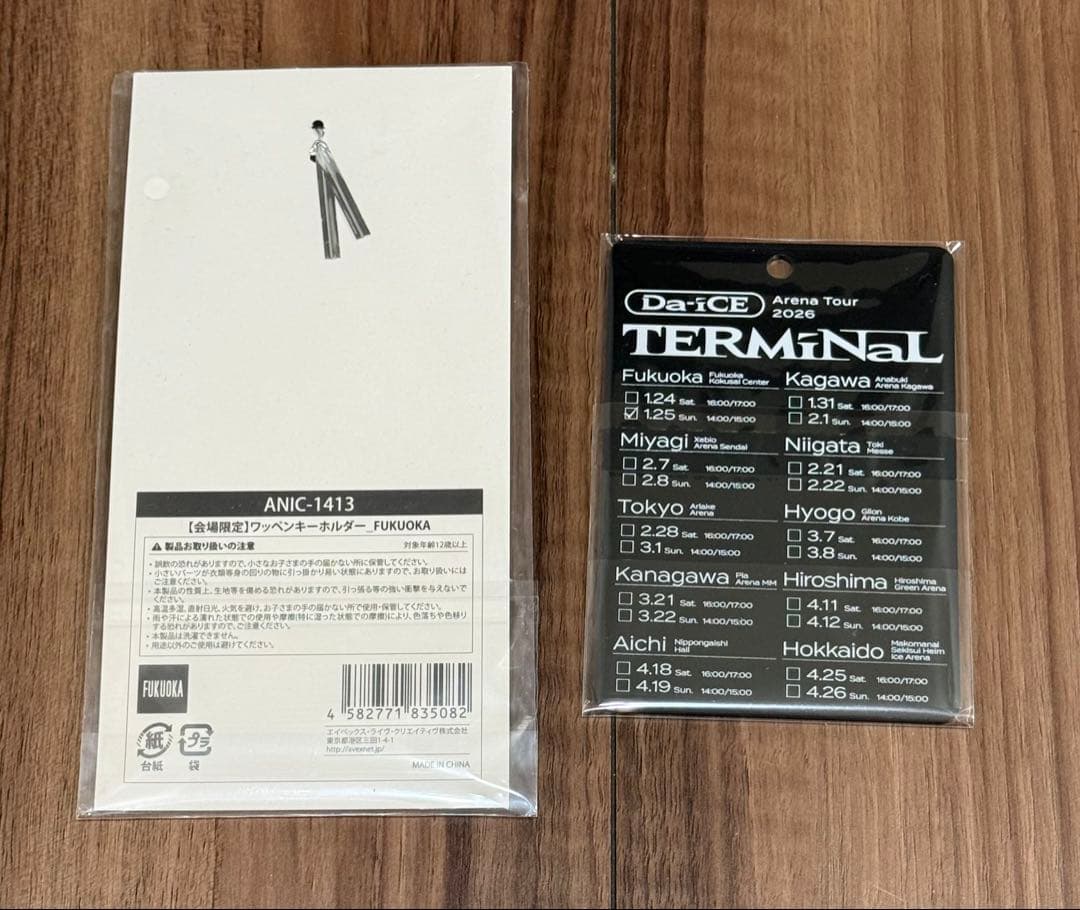 Da-iCE EntrancE ARNA TOUR 2025 トート他セット
