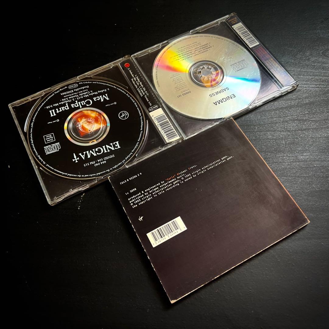 エニグマのプロモ含むCDシングル3枚