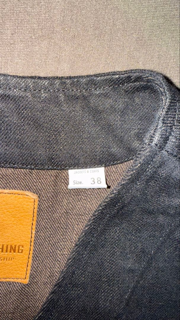Trophy Clothing ブラックデニムベスト