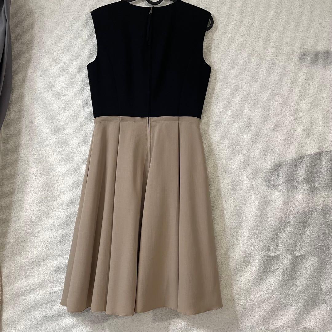 極美品！クリーニング済み！　FOXEY フォクシー バイカラーワンピース　38