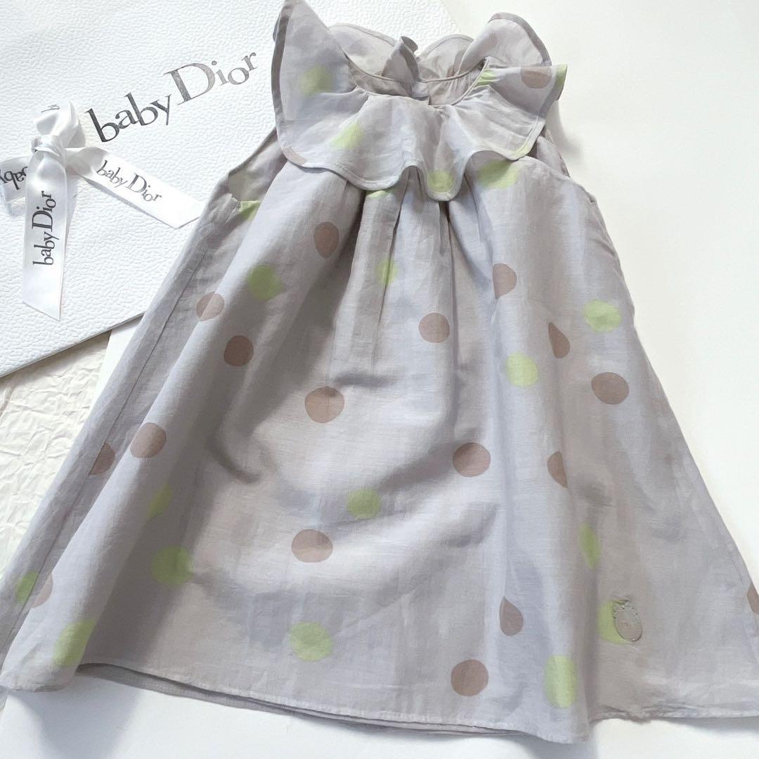 【美品】baby Dior ベビーディオール　ワンピース　80サイズ