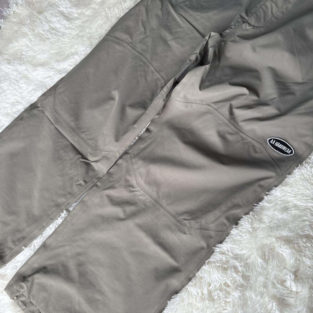 AA HARDWEAR 717 PANTS カーキ リラックスフィット XL