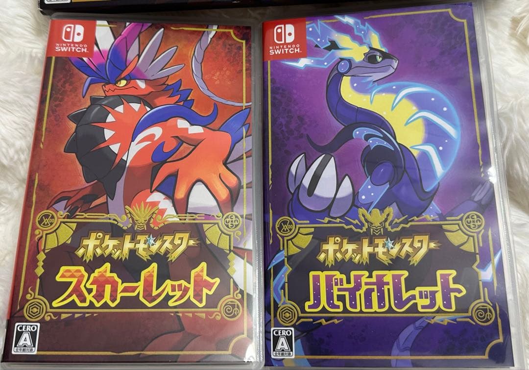 ポケットモンスタースカーレット バイオレット ダブルパック