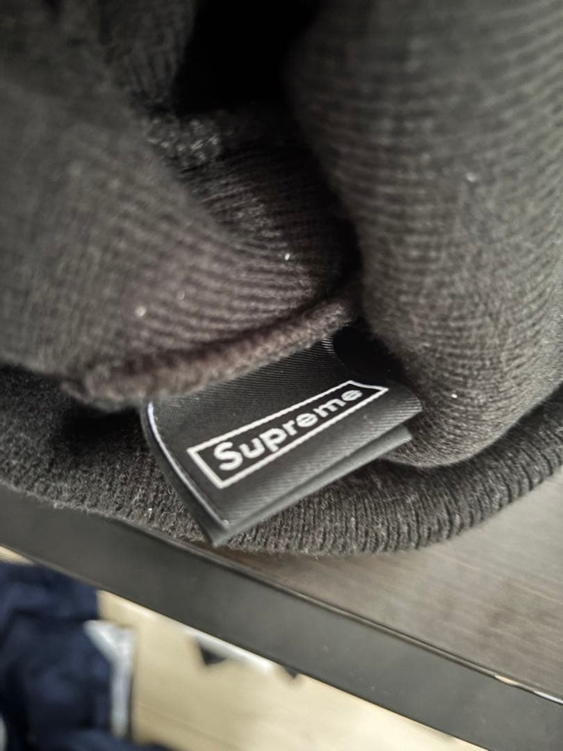 Supreme ボックスロゴ ペイズリー ビーニー