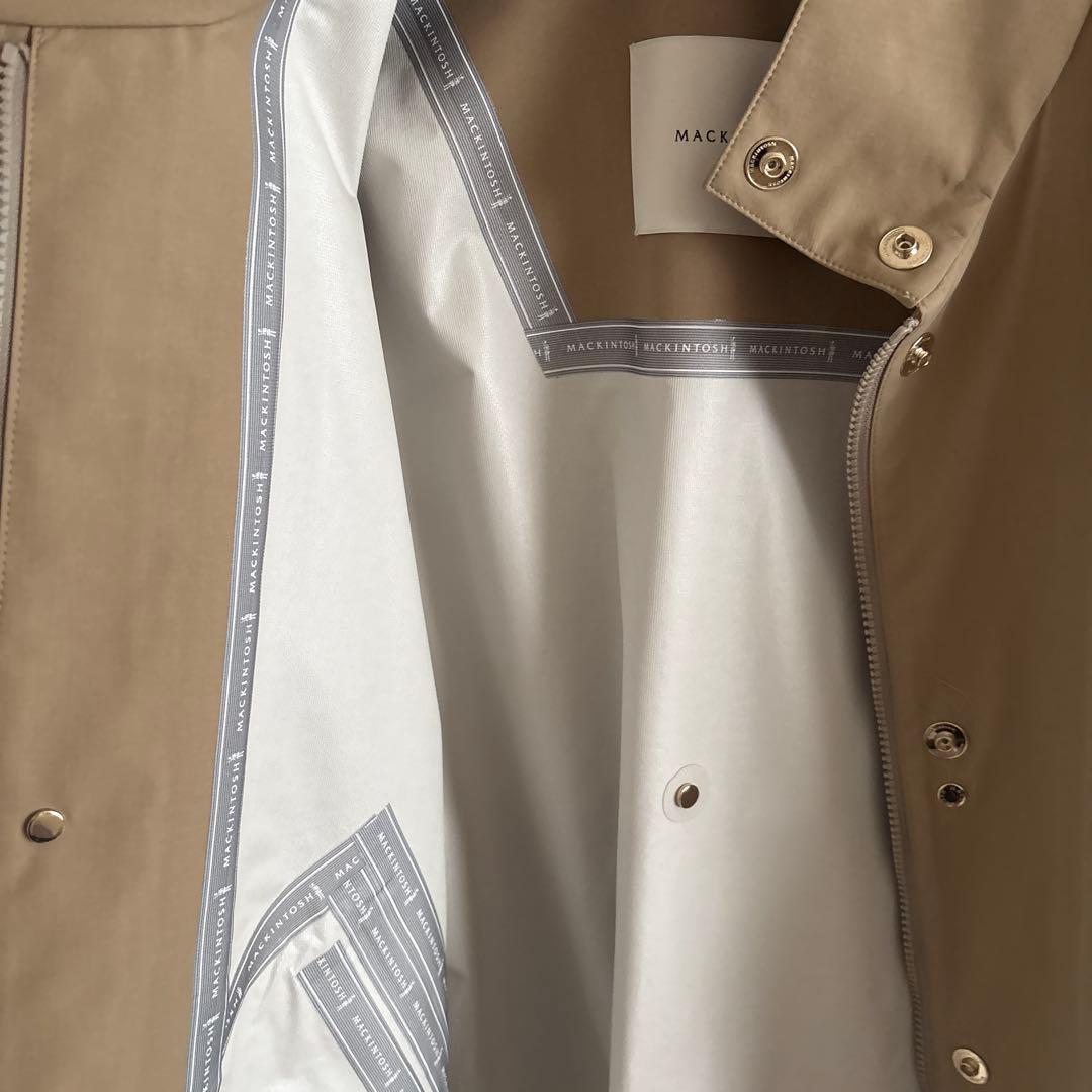 美品　MACKINTOSH ベージュ コート（6）2WAY 辺見えみりさん愛用