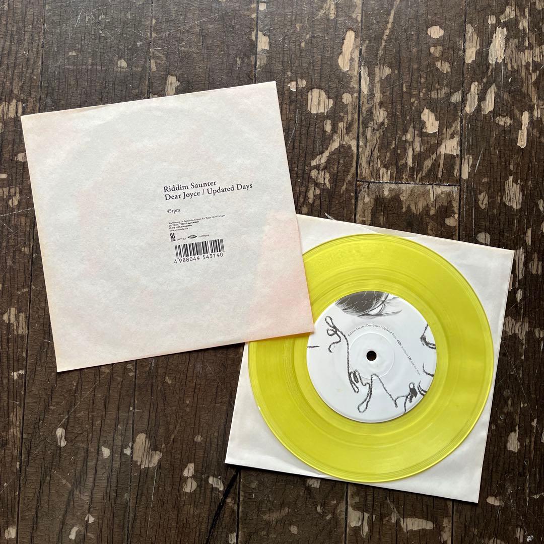 Ridding Saunter Dear Joyce 7インチレコード