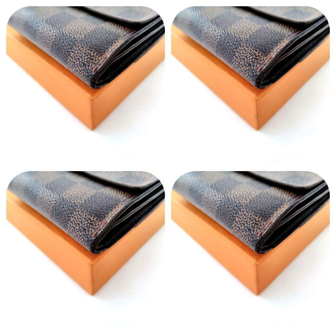 【美品】ダミエ ポルトモネ ビエ カルトクレディ 三つ折り財布