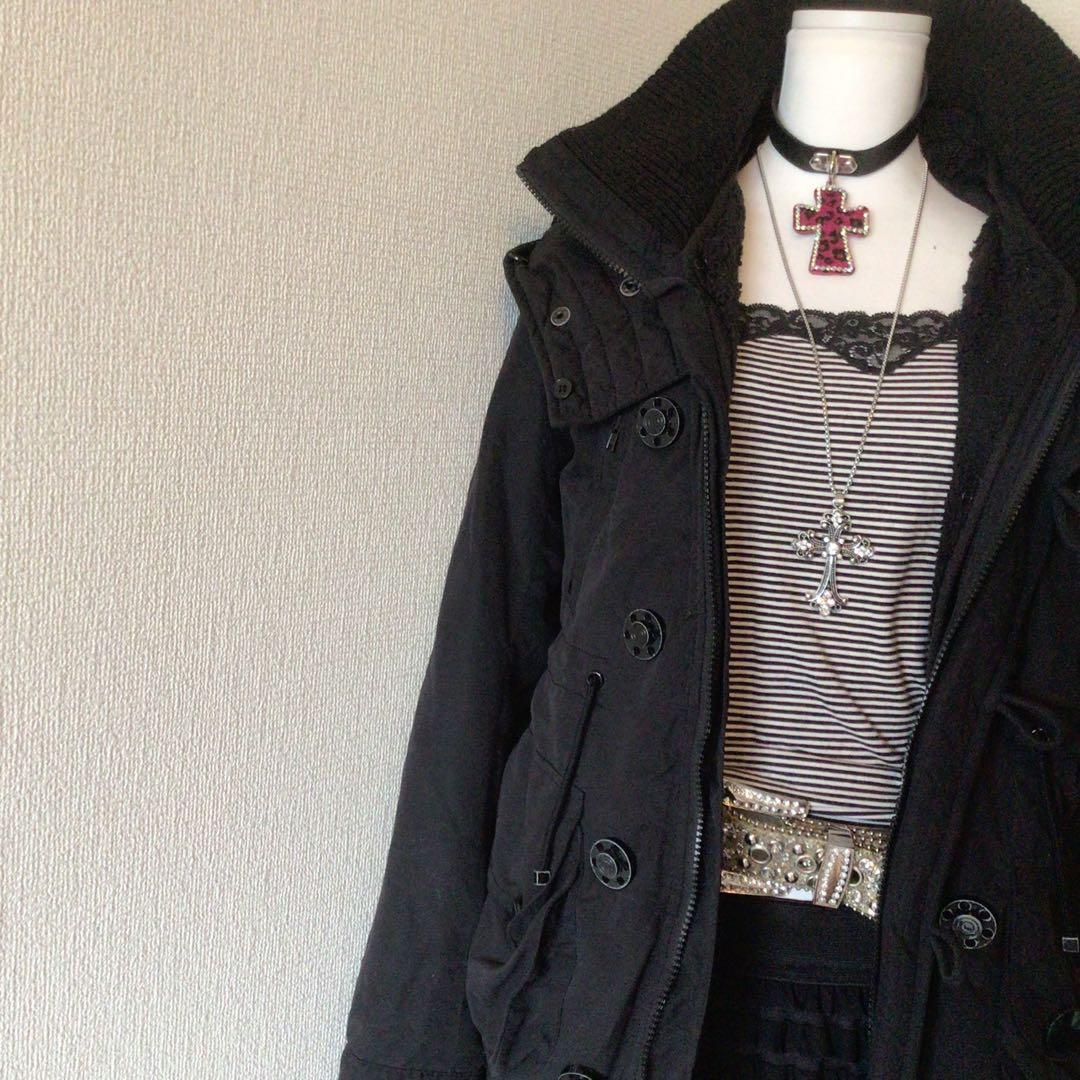 y2k 00s archive 平成ギャル　SLY グランジモッズコート　希少