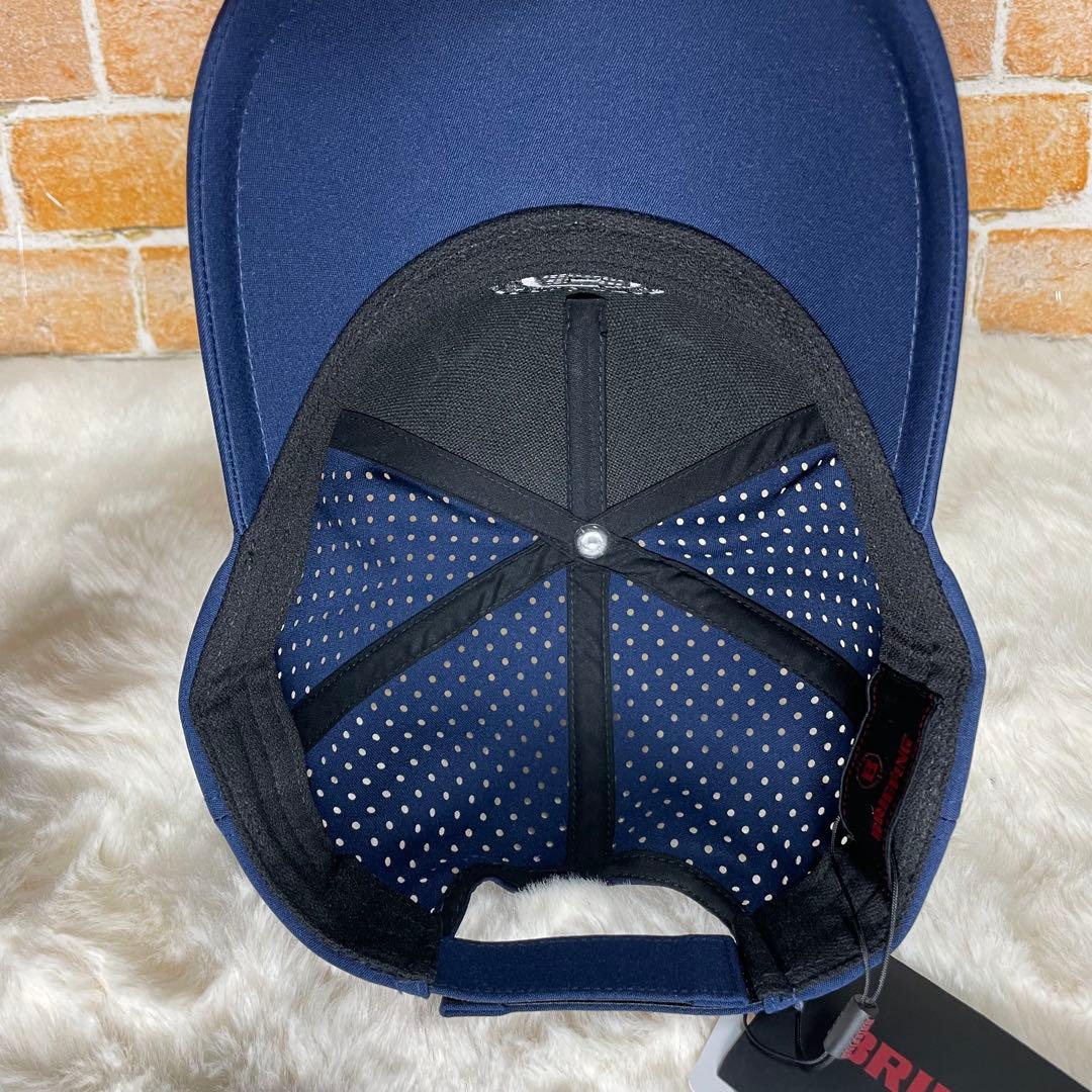 新品　激レア　ブリーフィングゴルフ　パンチングメッシュキャップ　ネイビー