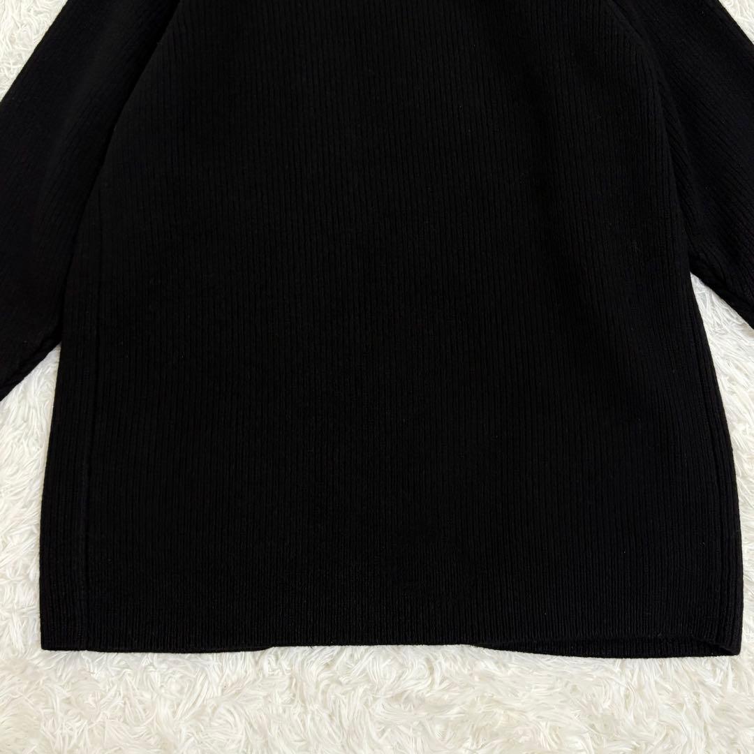 美品★ツルバイマリコオイカワ パールニットカーディガン　ロング丈