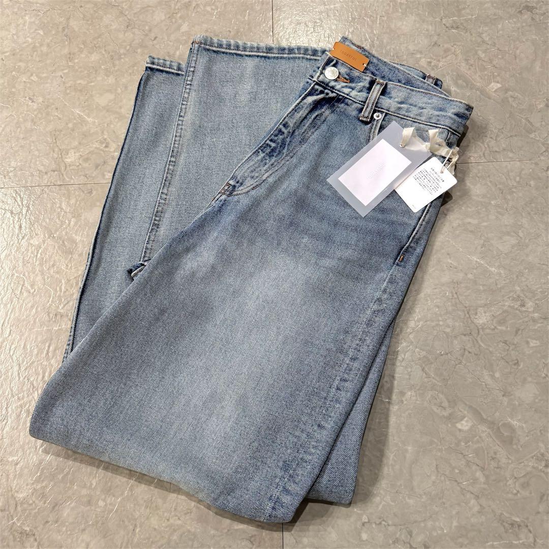 【新品未使用】TODAYFUL カーリーズデニム ブルー