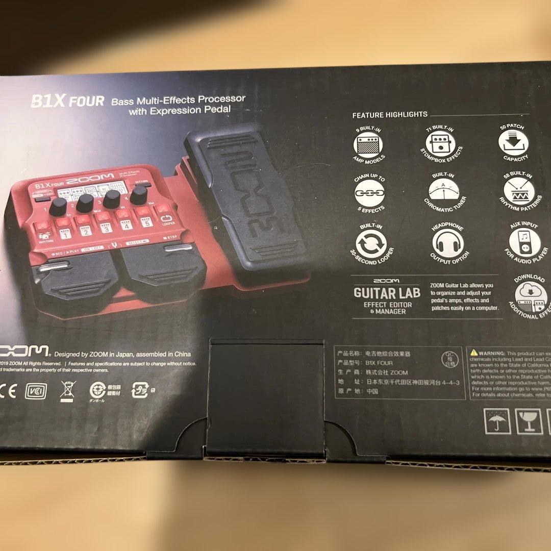 お*き様 ZOOM B1X FOUR マルチエフェクトプロセッサー