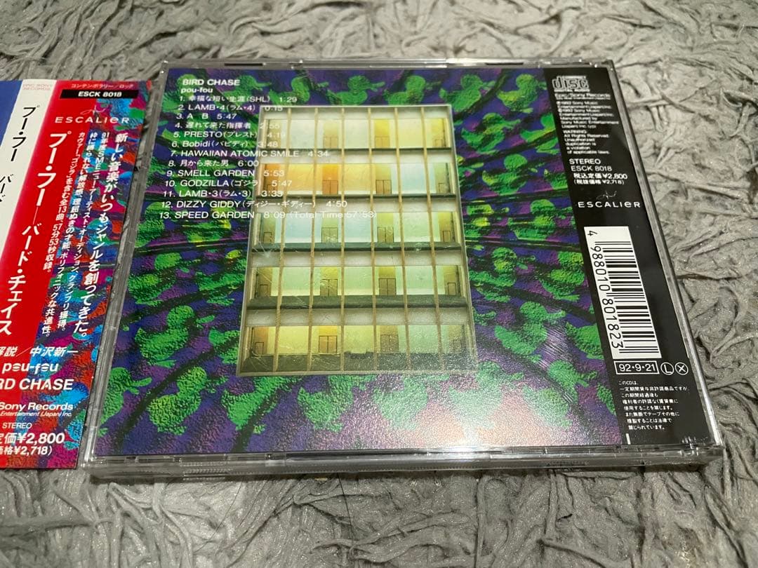 プー・フー pou fou バード・チェイス BIRD CHASE CD