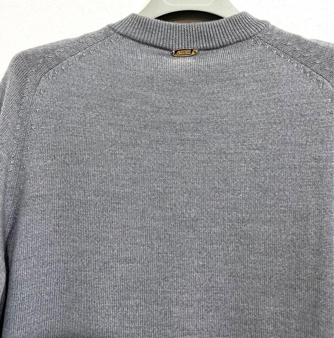 WISH クルーネック　カーディガン　ドゥーズィエムクラス　2023AW 美品